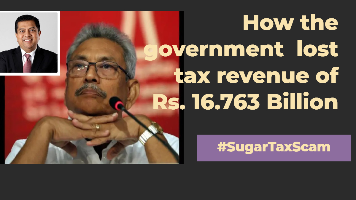 Sugar Tax Scam